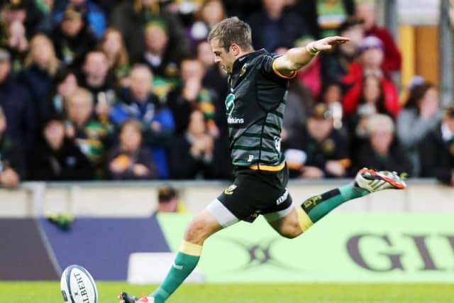 Stephen Myler will start for Saints against Exeter Chiefs after recovering from a hamstring strain (picture: Kirsty Edmonds)