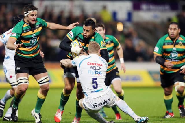 IN CONTENTION - Luther Burrell could play for Saints against Samoa (picture: Kirsty Edmonds)