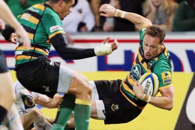 WINGING IT - Saints utility back James Wilson