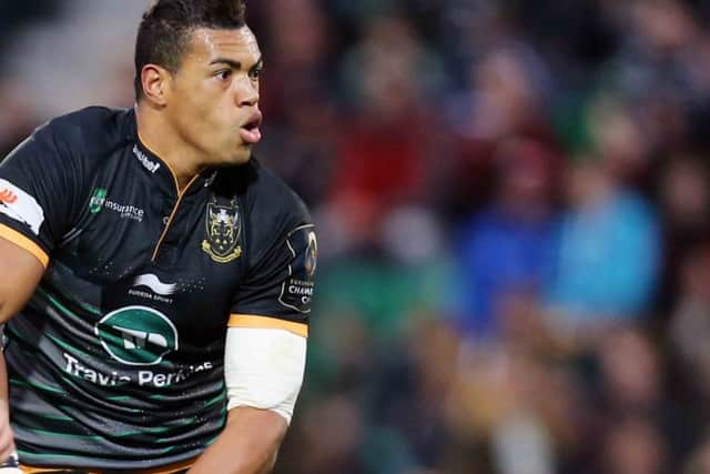 BIRTHDAY BONUS - Luther Burrell scored in Saints' big win at Treviso