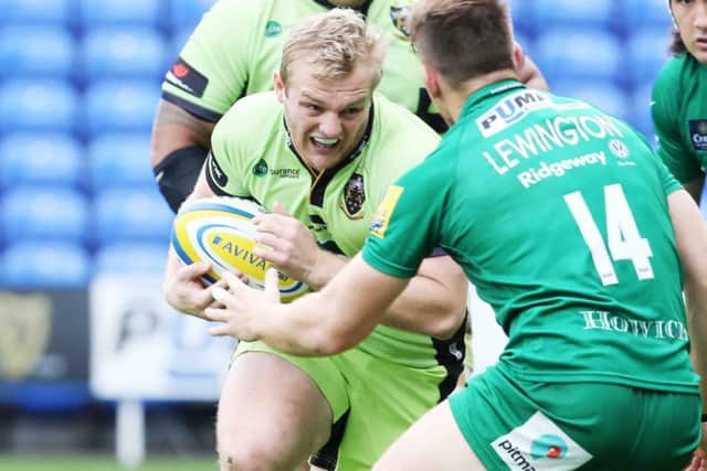 CONFIDENCE BOOSTED - Saints hooker Mike Haywood