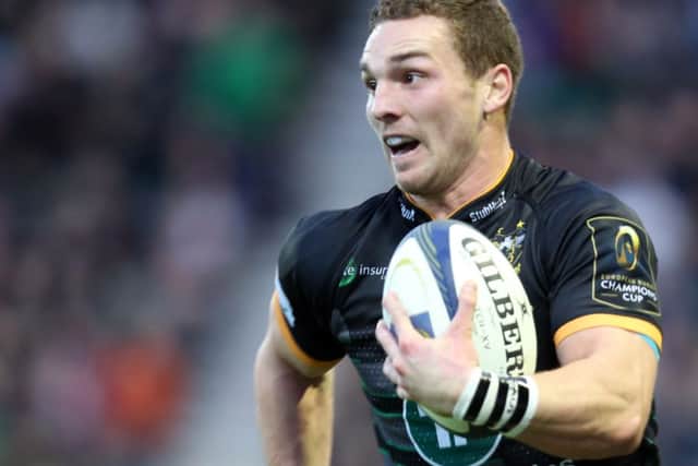 BACK ON THE TRY TRAIL - winger George North is back in the Saints starting line-up