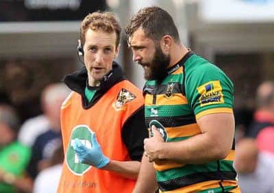 CLOSING IN ON RETURN - Alex Corbisiero hasn't played since getting injured in September