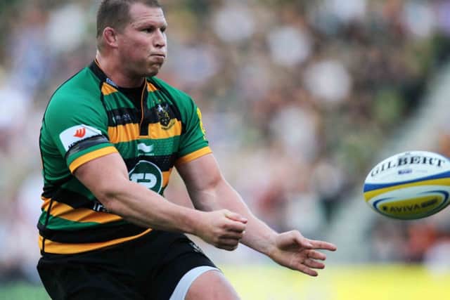 BIG DECISION - Dylan Hartley has opted to remain at Saints (picture: Sharon Lucey)