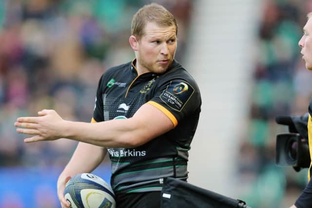 Dylan Hartley has decided to stay on at Franklin's Gardens (picture: Kirsty Edmonds)