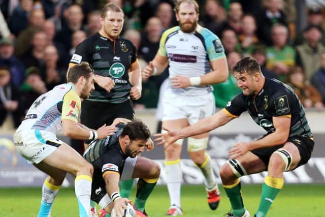 SUNDAY RE-MATCH - Saints were too good for Ospreys at Franklin's Gardens in October