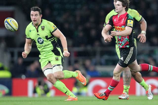 LEADER OF THE PACK - Phil Dowson starts for Saints against Newcastle, and also captains the team