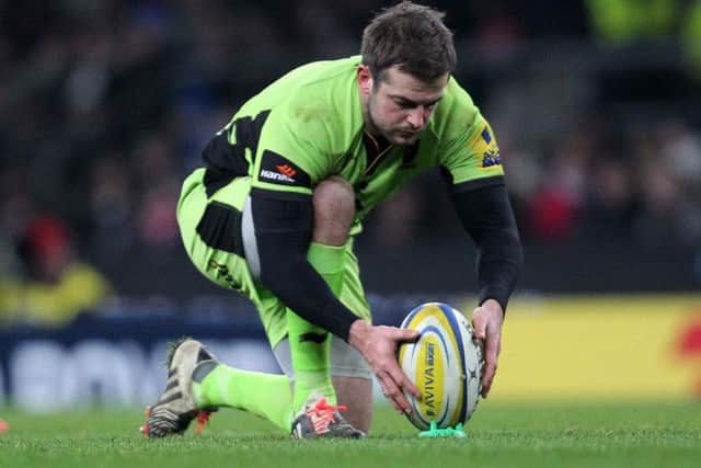 ENGLAND MATCH-UP - Saints fly-half Stephen Myler comes up against Red Rose rival Danny Cipriani at Sale on Saturday