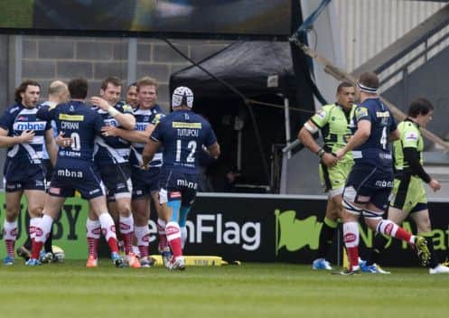 BAD DAY AT THE OFFICE - Saints were beaten at Sale in March