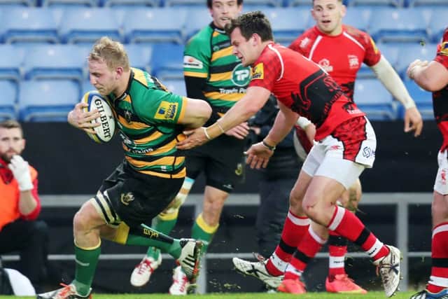 STAYING POSITIVE - Ben Nutley believes Saints will bounce back from their surprise defeat at Sale