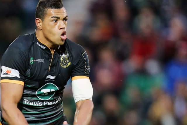 MAN ON A MISSION - Saints centre Luther Burrell