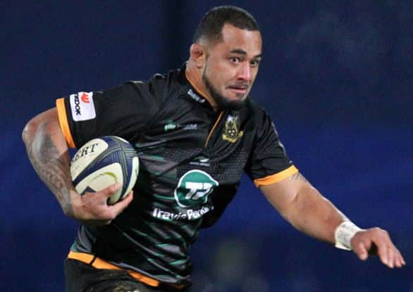 WELCOME RETURN - Samu Manoa is back in the Saints starting line-up for the match at Ospreys