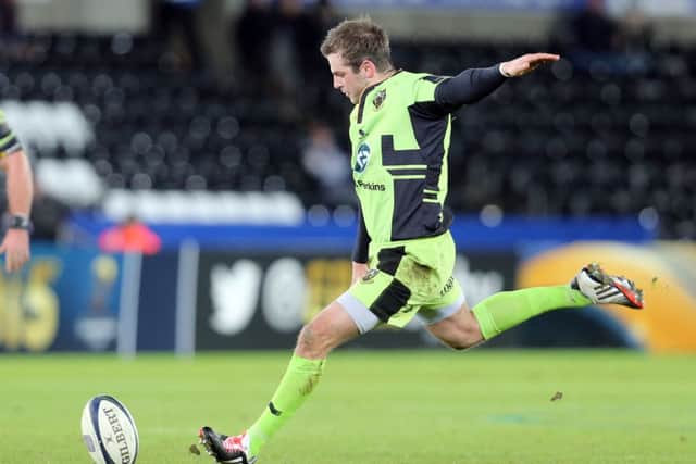 UP FOR THE CHALLENGE - Saints fly-half Stephen Myler