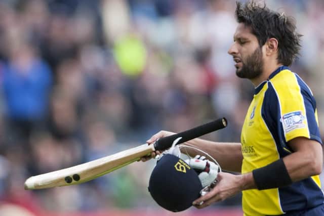 COMING TO NORTHANTS - Shahid Afridi