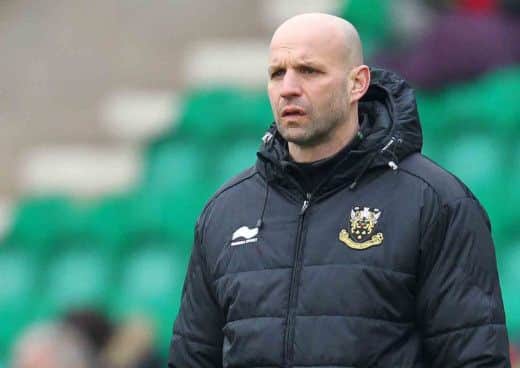 URGING IMPROVEMENT - Jim Mallinder (picture: Sharon Lucey)