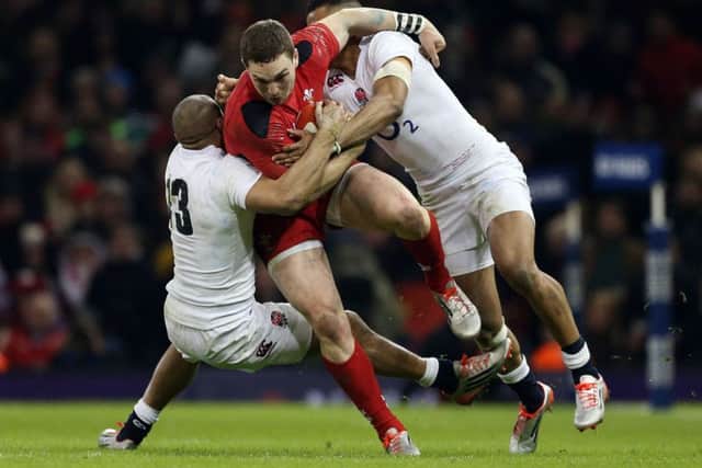 MISSING OUT - George North is unlikely to face Bath this weekend