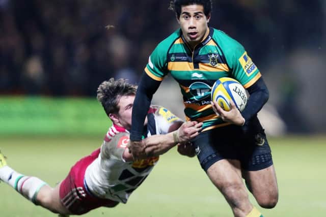 EYES ON THE MAIN PRIZE - Saints winger Ken Pisi