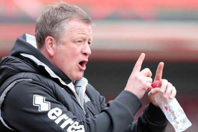 STRENGTHENING HIS SQUAD - Cobblers boss Chris Wilder has moved to sign James Gray on loan from Accrington