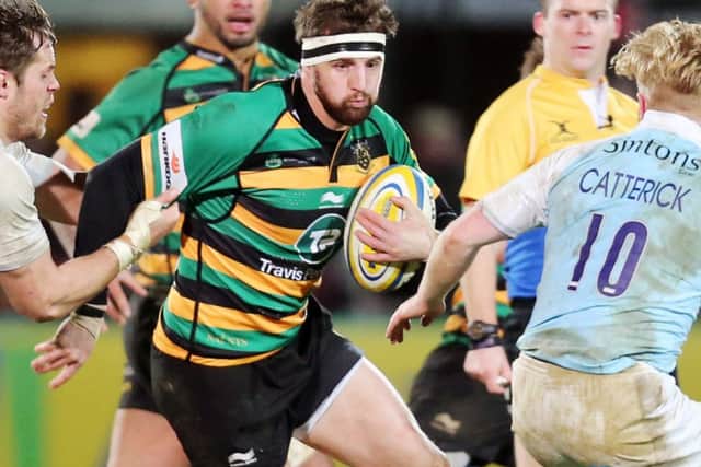 BOOST - Tom Wood returns to skipper Saints at Gloucester