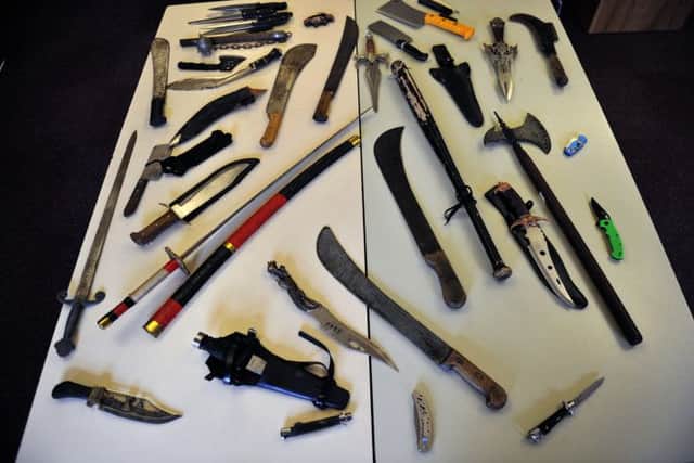 Northamptonshire Police has started a knife amnesty