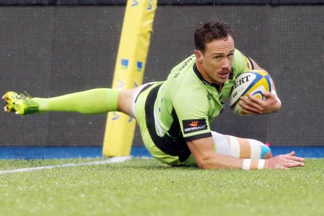 James Wilson scored two tries as Saints beat Saracens in the Aviva Premiership in November. The Kiwi starts Saturday's game on the bench