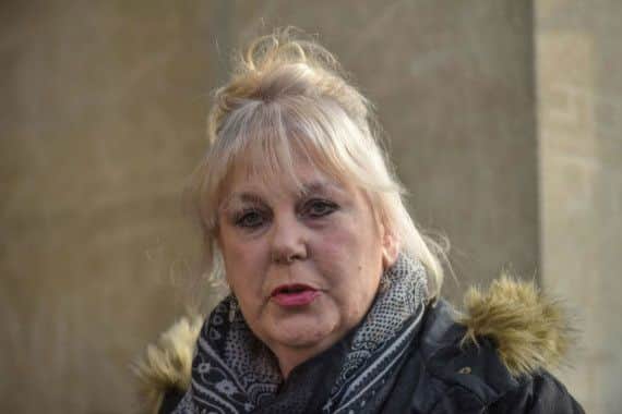 Felicity Bassouls, 67, is accused of bombarding the ex-England World Cup winner with calls and emails between September 1 and October 29 last year.
