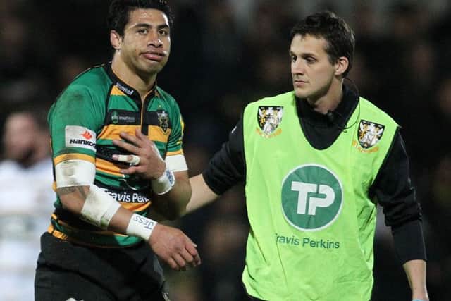 FIT FOR FRENCH TEST - George Pisi has been declared fit for this weekend, despite breaking a finger in last Friday's win over Wasps