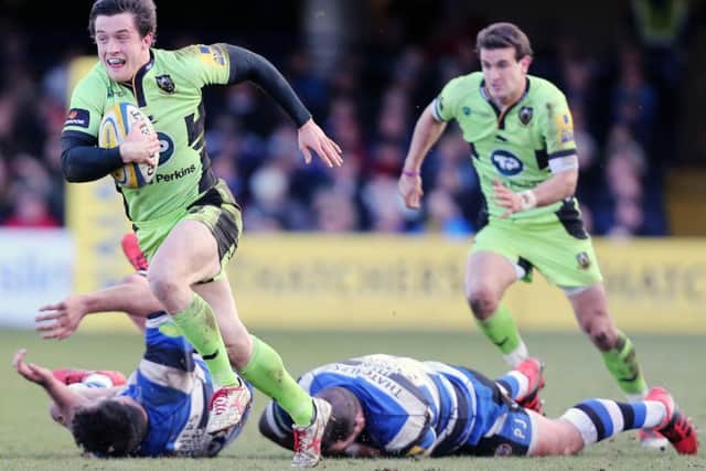 Jamie Elliott replaces George North in Saints' starting 15 at Clermont (picture: Kirsty Edmonds)