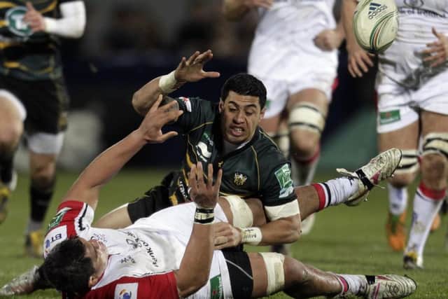George Pisi helped Saints bounce back by beating Ulster in Belfast in December, 2012