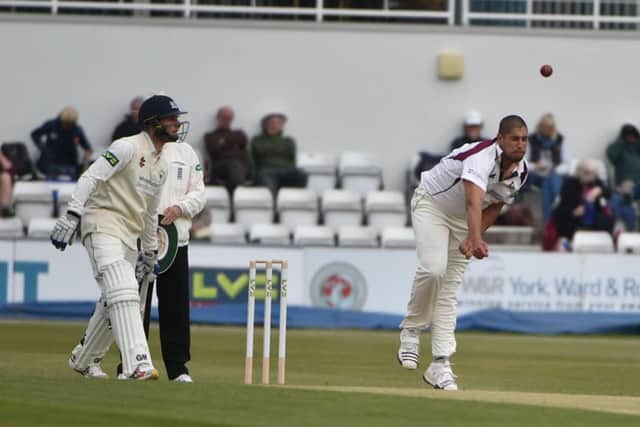 Rory Kleinveldt made a good impression on his debut for Northamptonshire