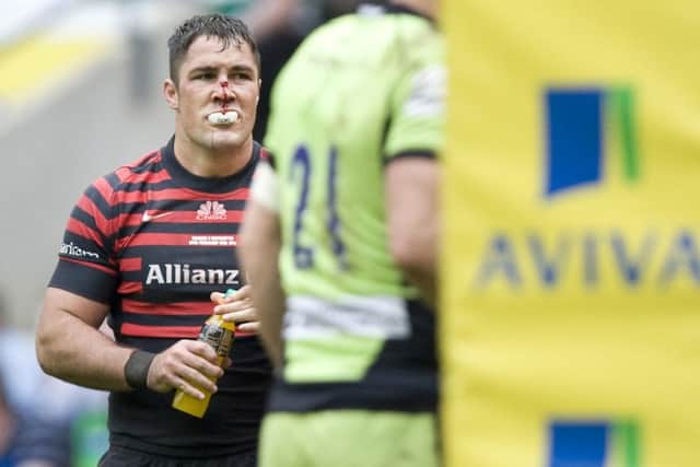 Brad Barritt says Saracens will respond in the right way against Saints (picture: Linda Dawson)