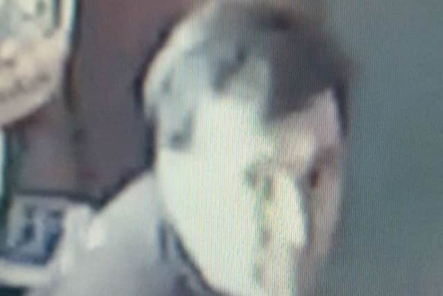Police have released an image of a man they would like to speak to in connection with three thefts from All Saints Church, High Street, Braunston.
