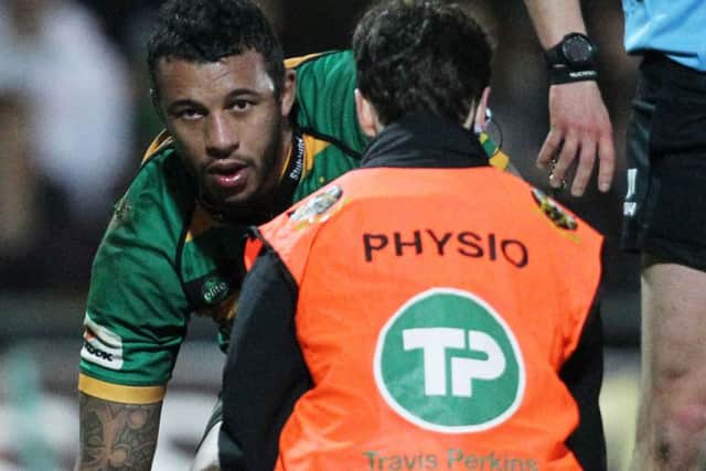 HE'S BACK - Courtney Lawes is fit and is set to start for Saints against Saracens on Saturday