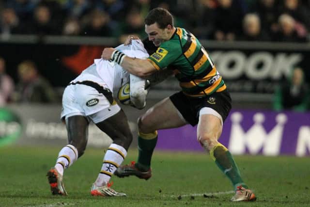 Saints are still hopeful that George North could play again this season (picture: Sharon Lucey)