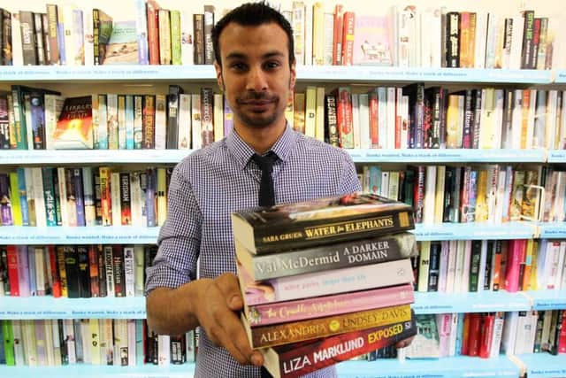 Vimal Shah, shop manager at Oxfam in Kingsthorpe. ENGNNL00120110616180003