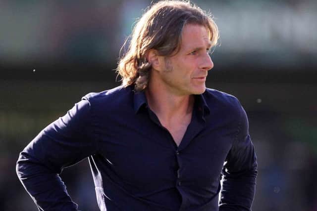 DREAMING OF PROMOTION - Wycombe boss Gareth Ainsworth is hoping for 'an amazing day' for his club at Sixfields