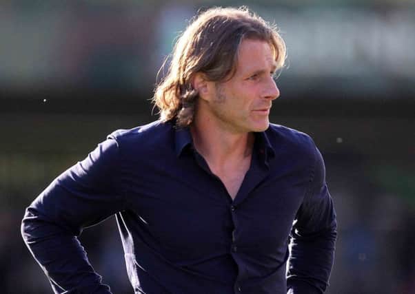 DREAMING OF PROMOTION - Wycombe boss Gareth Ainsworth is hoping for 'an amazing day' for his club at Sixfields