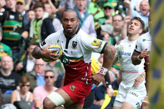 Samu Manoa scored for Saints against Saracens last Saturday (picture: Sharon Lucey)