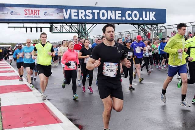 Silverstone Circuit hosted the Wings for Life World Run with David Coulthard in the catcher car and Mark Webber taking part. NNL-150405-092720009