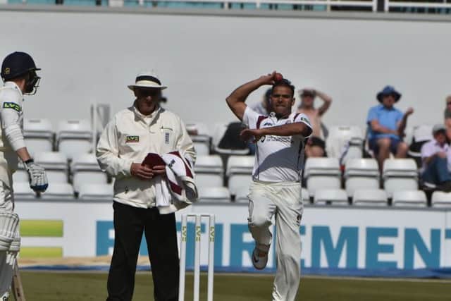 Mohammad Azharullah took five wickets for Northamptonshire