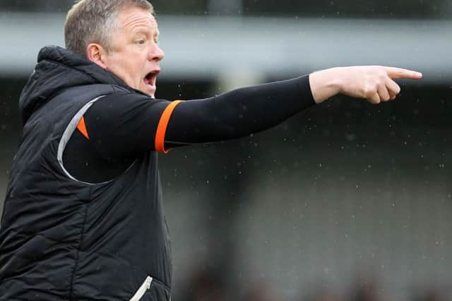 Cobblers boss Chris Wilder