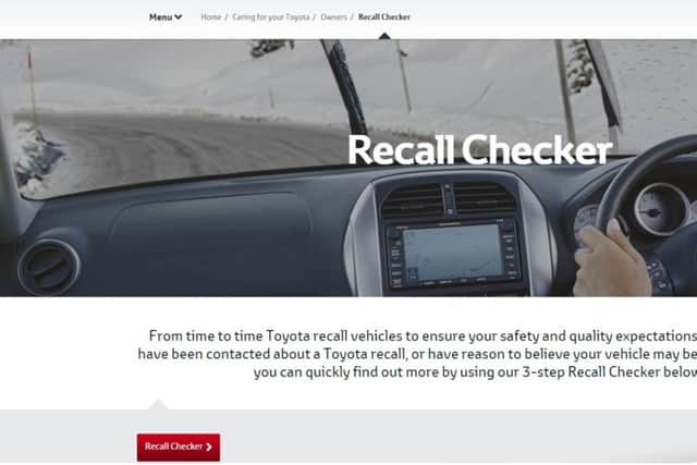 Toyota and Nissan are recalling 6.5m cars globally due to potentially faulty airbag inflators made by Takata NNL-150514-104352001