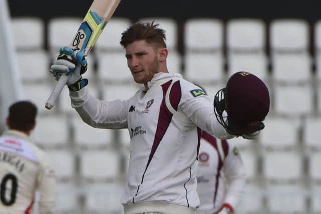 TOUCH OF CLASS - Northants batsman Rob Keogh