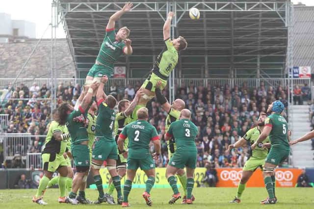 Tigers beat Saints at Welford Road (picture: Sharon Lucey)