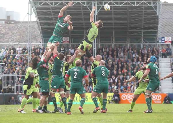 Tigers beat Saints at Welford Road (picture: Sharon Lucey)