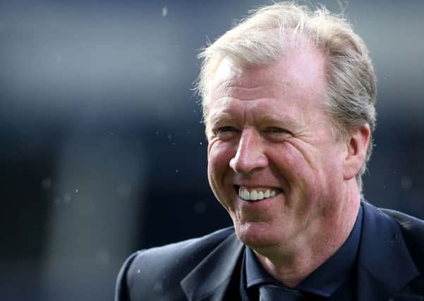 Derby County manager Steve McClaren will bring his side to Sixfields for a friendly on July 18