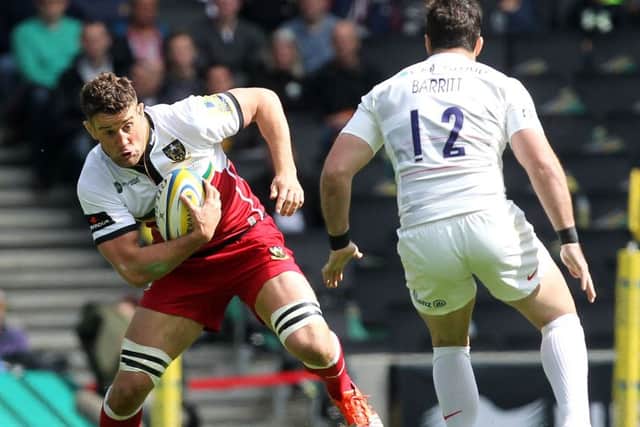 Calum Clark is Saints' player of the month for April (picture: Sharon Lucey)