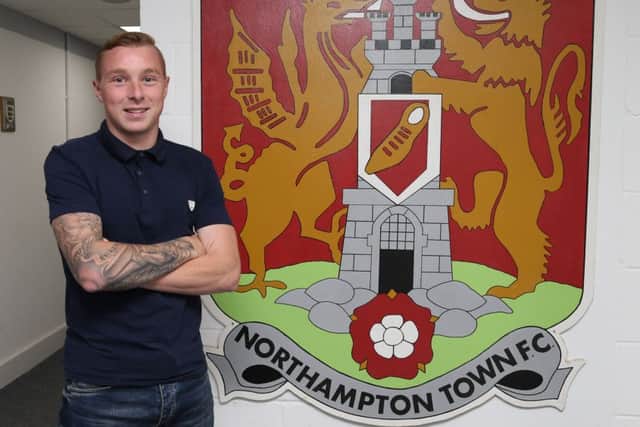 AMBITIOUS - Cobblers signing Nicky Adams (Picture: Pete Norton)