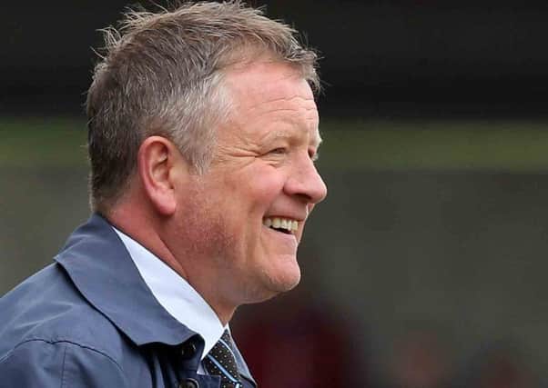 Cobblers manager Chris Wilder