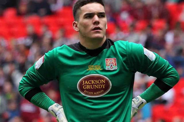 Goalkeeper Lee Nicholls enjoyed a successful season-long loan at Northampton Town
